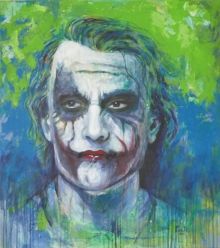 Joker von Sabine Koch, Malerei kaufen auf Singulart