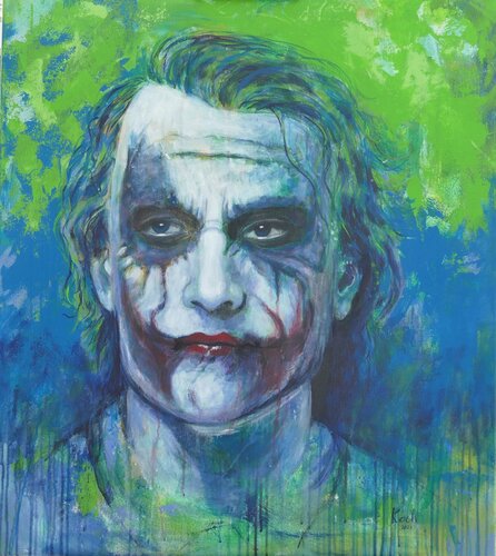 Joker par Sabine Koch, Peinture en vente sur Singulart