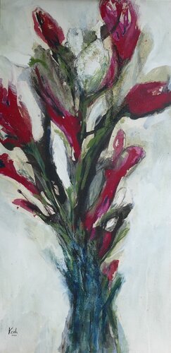Florale Komposition by Sabine Koch, 絵画 for Sale on Singulart