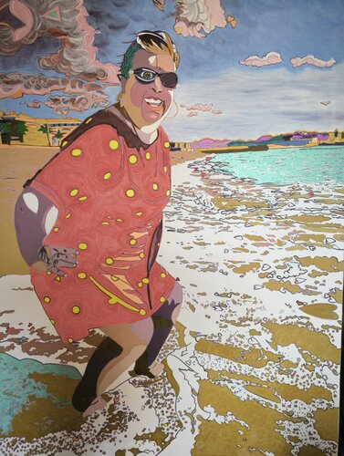 TINNE Côté d'Azur van Tania MARCANIK, Schilderij te koop op Singulart