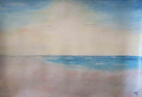 Sky and Sea van Anna Maria Caboni, Schilderij te koop op Singulart