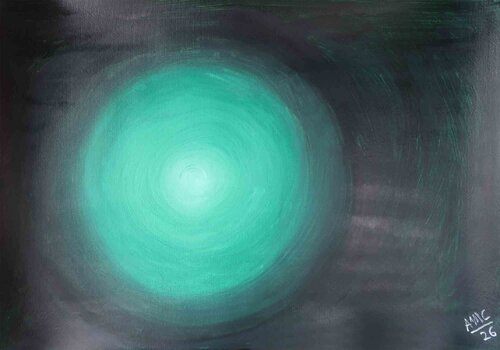 Green Light von Anna Maria Caboni, Malerei kaufen auf Singulart