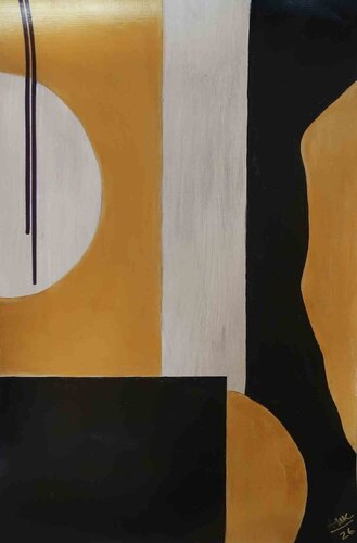 Geometry 6 de Anna Maria Caboni, Pintura a la venta en Singulart