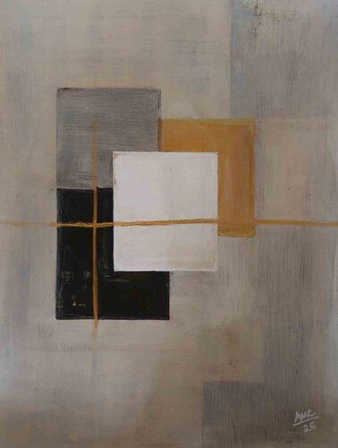 Geometry 5 par Anna Maria Caboni, Peinture en vente sur Singulart