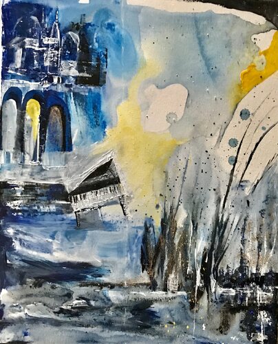 Konzert von Ursula Müri, Malerei kaufen auf Singulart