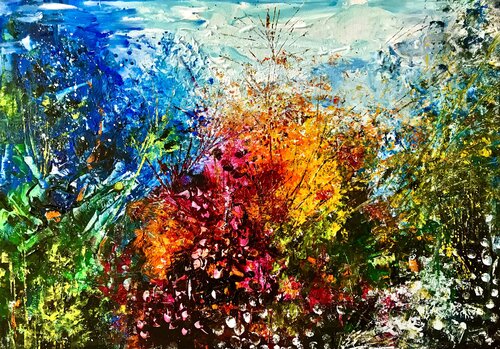 Sommergarten van Ursula Müri, Schilderij te koop op Singulart