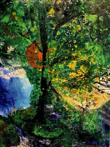 Andalusien par Ursula Müri, Peinture en vente sur Singulart
