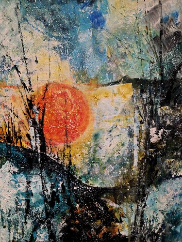 Nordlicht par Ursula Müri, Peinture en vente sur Singulart