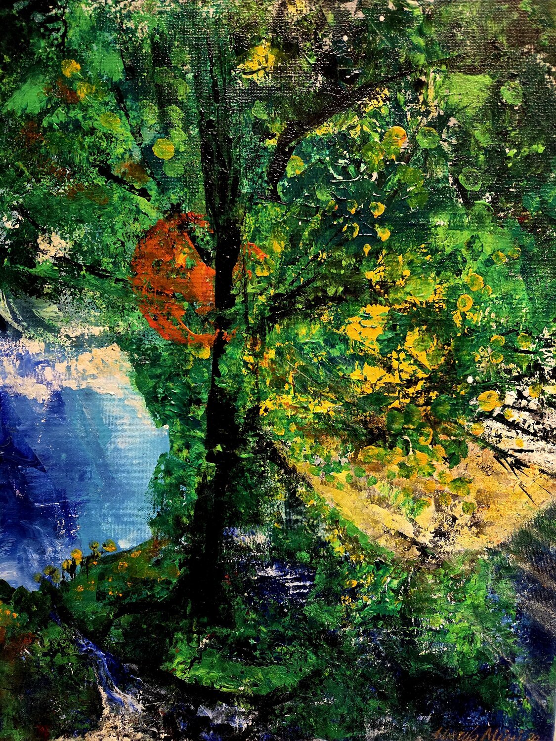Andalusien Ursula Müri Peinture originale à vendre