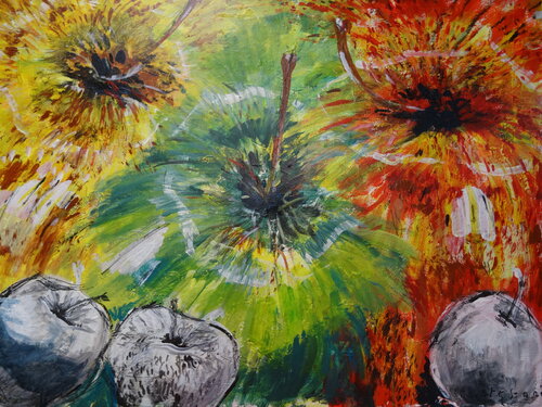 pompompom van Jean louis Stefani, Schilderij te koop op Singulart