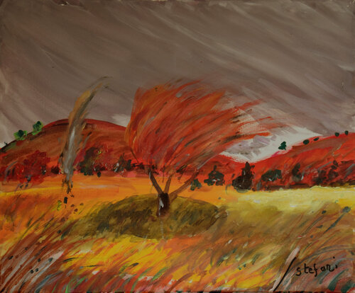 Mistral van Jean louis Stefani, Schilderij te koop op Singulart