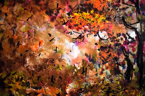 Feuillaison van Jean louis Stefani, Schilderij te koop op Singulart