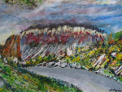dentelle by Jean louis Stefani, Painting for Sale on Singulart