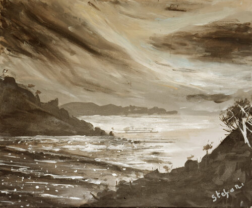 vaguelette von Jean louis Stefani, Malerei kaufen auf Singulart