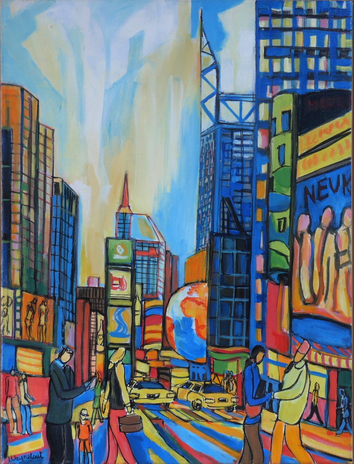 New York ,Time square Laurent Veyretout