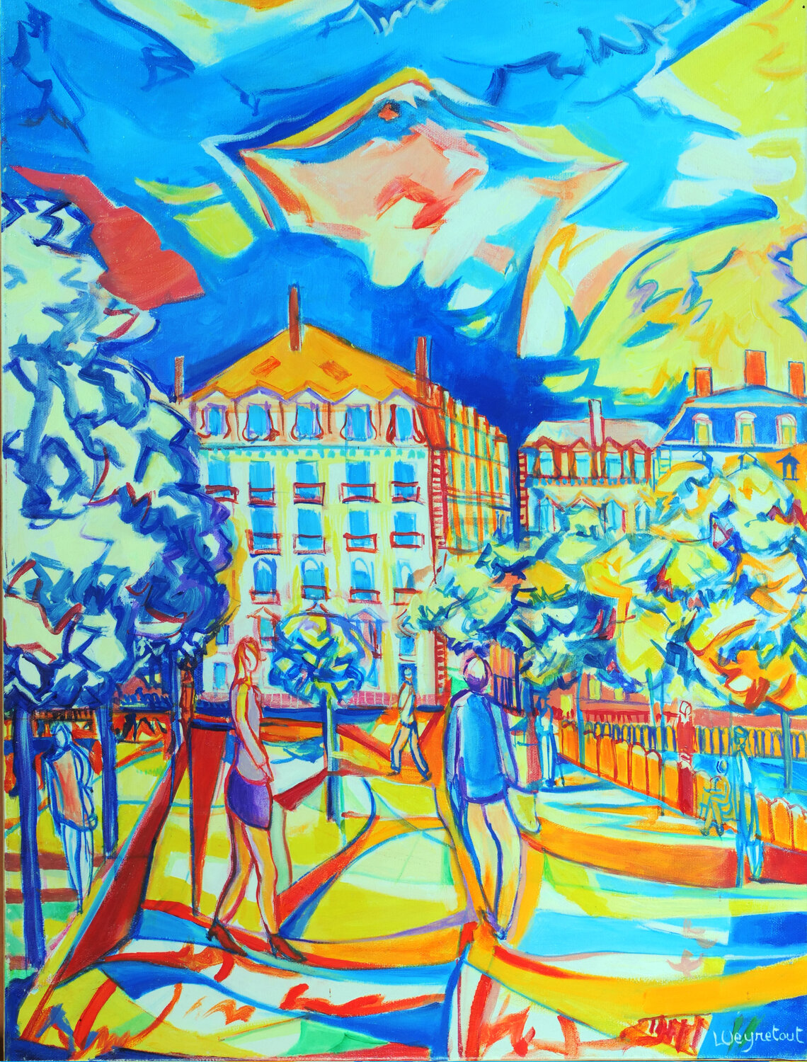 Lyon, la place Bellecour Laurent Veyretout