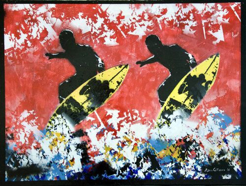 Abilità e volontà by Mario Cattaneo, Painting for Sale on Singulart