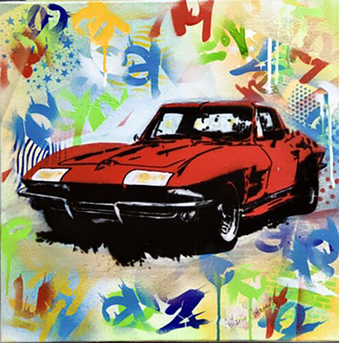 Velocità Ribelle van Mario Cattaneo, Schilderij te koop op Singulart
