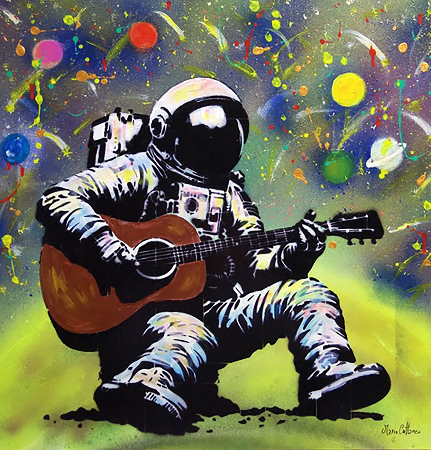 Music on the moon Mario Cattaneo