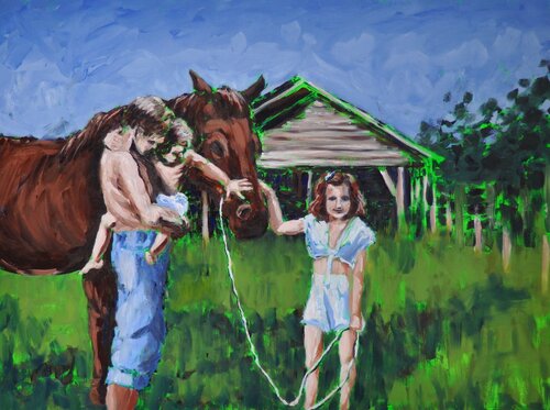 The Horse von Joy Kloman, Malerei kaufen auf Singulart
