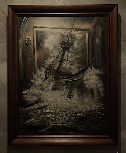 A Storm Without Permission van Raven Dubh, Schilderij te koop op Singulart