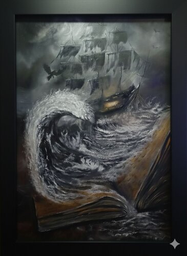 Scripture Of The Drowned von Raven Dubh, Malerei kaufen auf Singulart