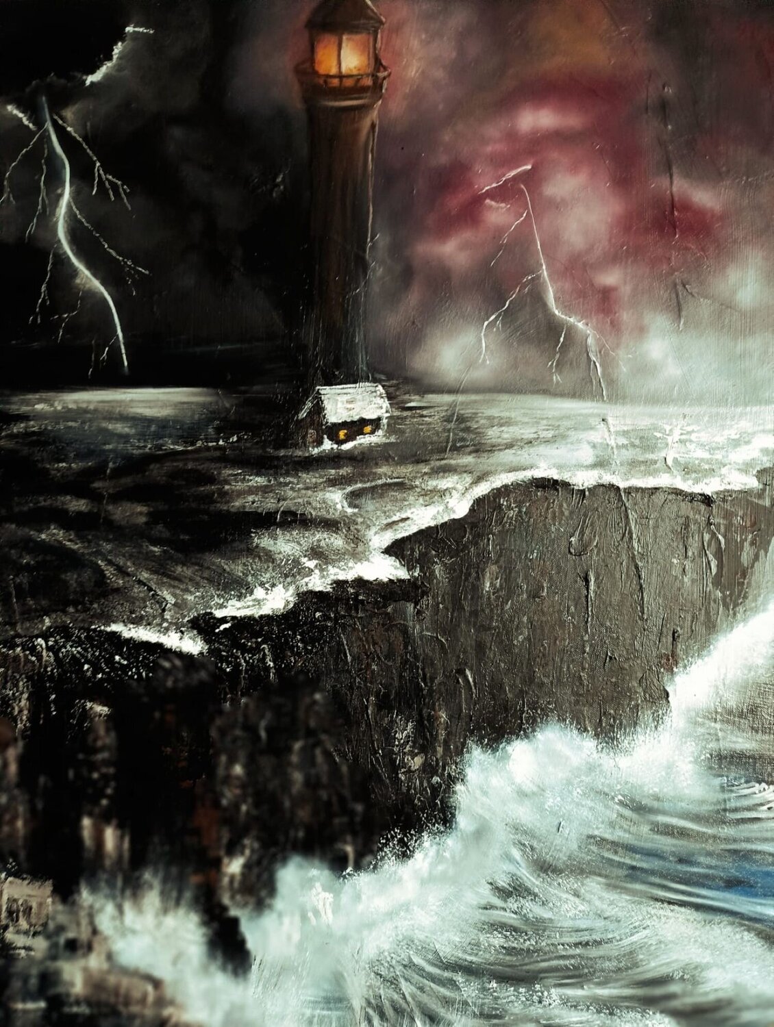 Beneath The Crimson Sky Raven Dubh