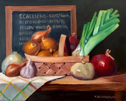 Ode To The Onion von Mike Haubenstock, Malerei kaufen auf Singulart