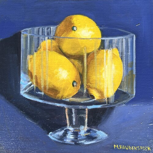 Citrus Reflections by Mike Haubenstock, 油畫 for Sale on Singulart