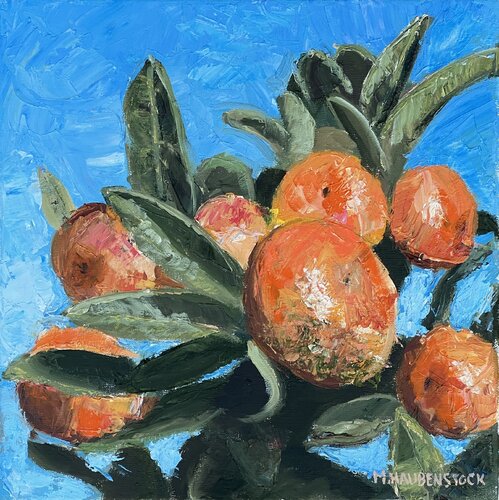 Orange Tree by Mike Haubenstock, Painting for Sale on Singulart