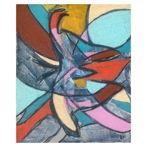 Encounter van BERNARD FORESTIER, Schilderij te koop op Singulart