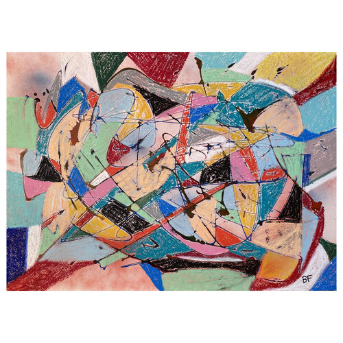 The king’s fool van BERNARD FORESTIER, Werk op papier te koop op Singulart