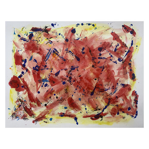 Gaping wound van BERNARD FORESTIER, Werk op papier te koop op Singulart