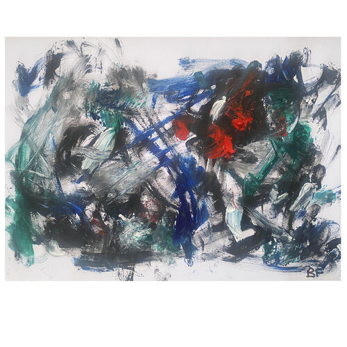 Bloody ride by BERNARD FORESTIER, Work on Paper for Sale on Singulart