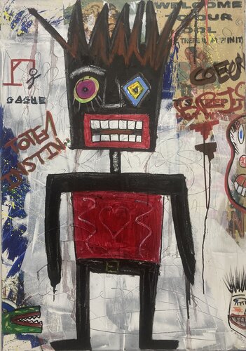 Coeur blindé van Eric Doisy, Schilderij te koop op Singulart