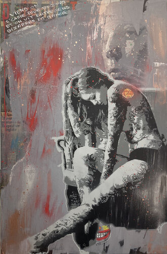 Tu viens di Eric Doisy, Pittura in vendita su Singulart