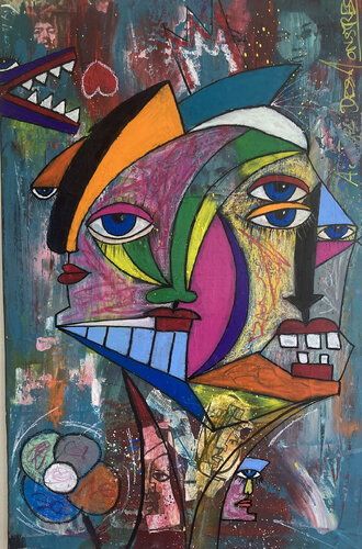 L'oeil X di Eric Doisy, Pittura in vendita su Singulart