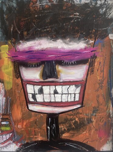 Je ris donc je fuis di Eric Doisy, Pittura in vendita su Singulart