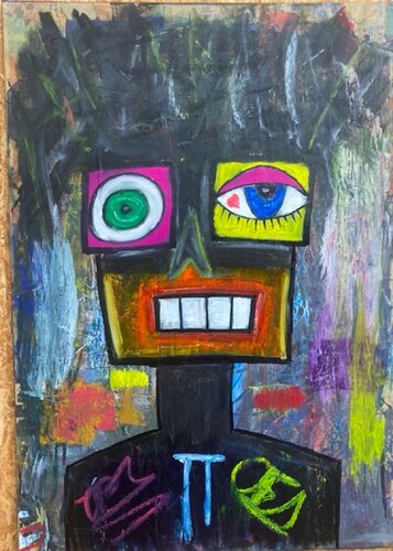 Le coeur dans l'oeil di Eric Doisy, Pittura in vendita su Singulart