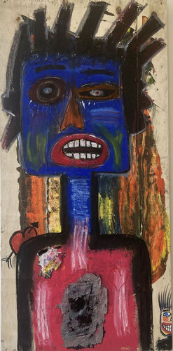 Visage à vif by Eric Doisy, 회화 for Sale on Singulart