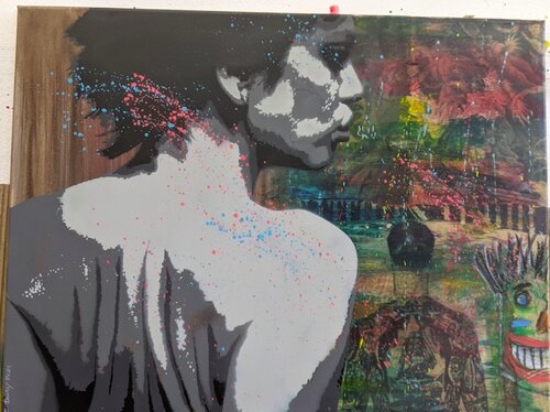 The back van Eric Doisy, Schilderij te koop op Singulart