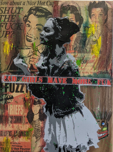 Bad girls van Eric Doisy, Schilderij te koop op Singulart