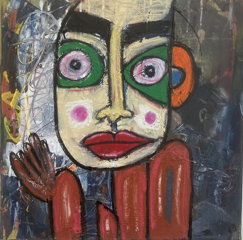 Bonjour di Eric Doisy, Pittura in vendita su Singulart