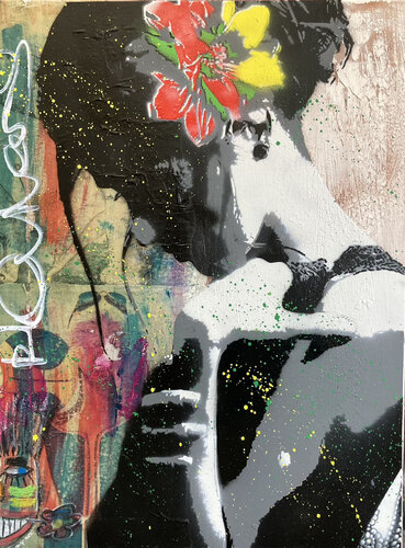 Flowers van Eric Doisy, Schilderij te koop op Singulart