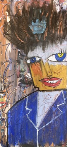 Présent mais décalé di Eric Doisy, Pittura in vendita su Singulart