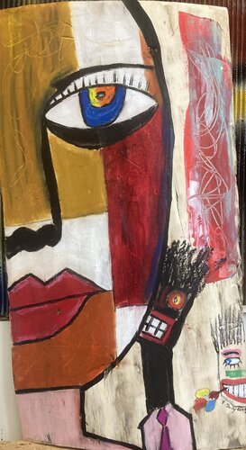Dedans, dehors by Eric Doisy, Painting for Sale on Singulart