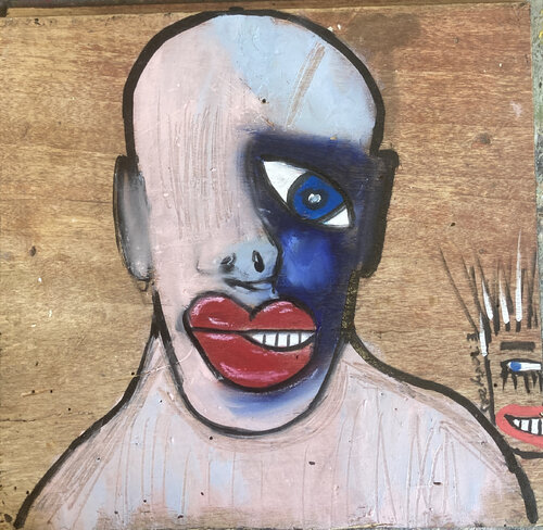 Tête seule di Eric Doisy, Pittura in vendita su Singulart