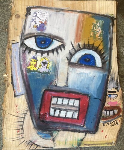 Crash di Eric Doisy, Pittura in vendita su Singulart