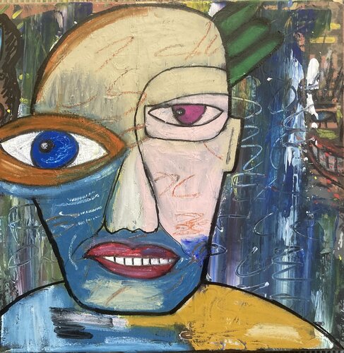 Mal ajusté van Eric Doisy, Schilderij te koop op Singulart