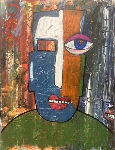 L'oeil qui reste by Eric Doisy, Painting for Sale on Singulart